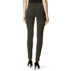 J Brand 485 Ivy Vine Green Super Skinny Sateen Jeans